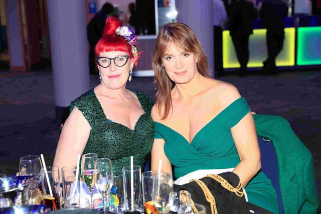 "Remarkable compassion" - Winner Karen Crampton and Leonnie Martin from Carefound Home Care at the Great British Care Awards in Birmingham. (Picture contributed)
