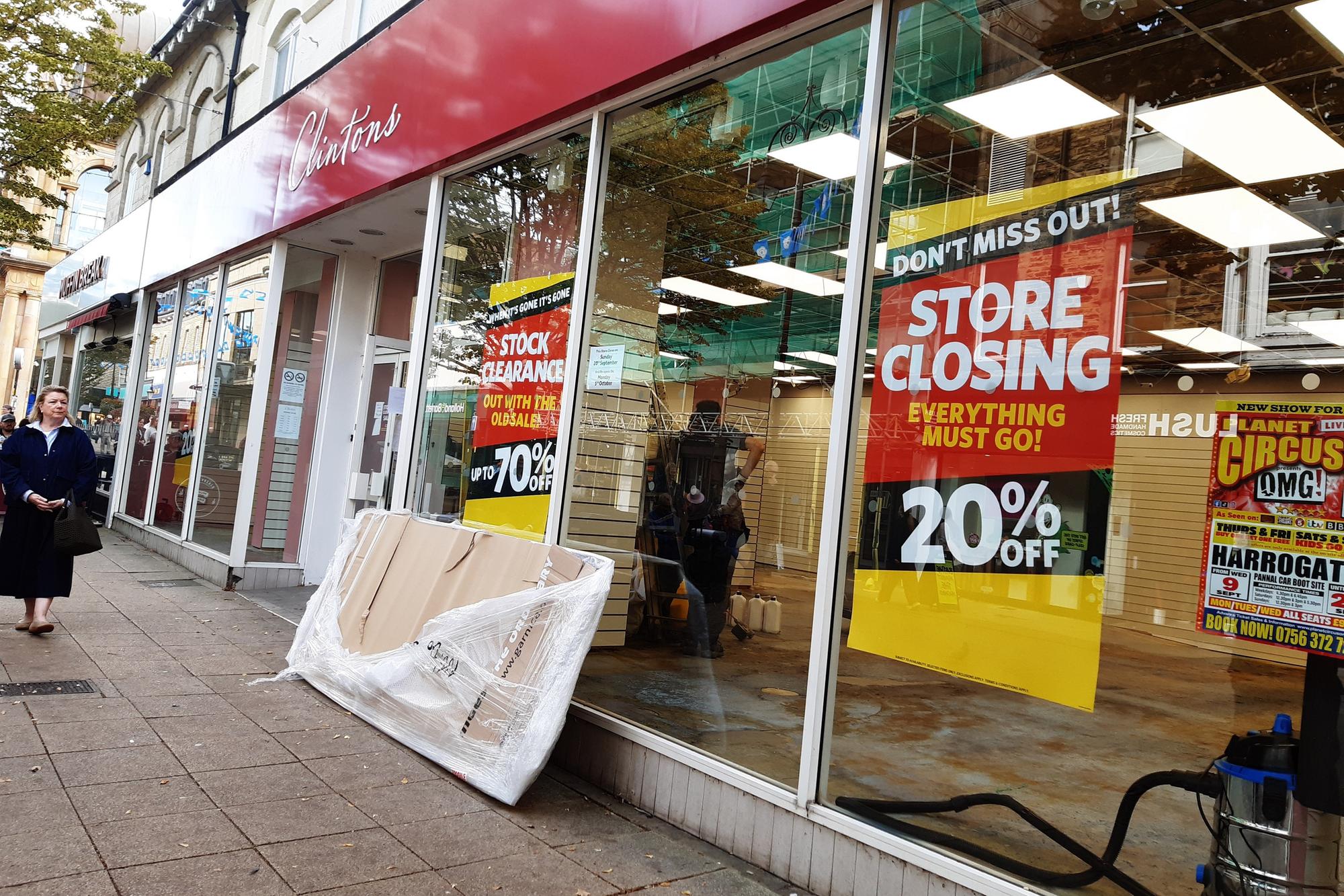 Giveaways for Harrogate customers promised when shop's rebranding is completed