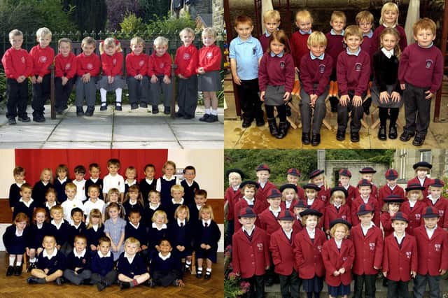 We take a look at 18 photos of primary school starters from across the Harrogate district in 2003