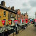 Harrogate BID has been dressing the streets with new bunting to kick off Euro 2024 celebrations across town