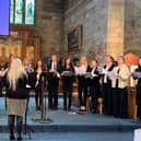 Pupils from Ashville College performed at St Andrew’s Church in Starbeck to mark 20 years since the foundation of Christian charity Wellspring. (Picture contributed)