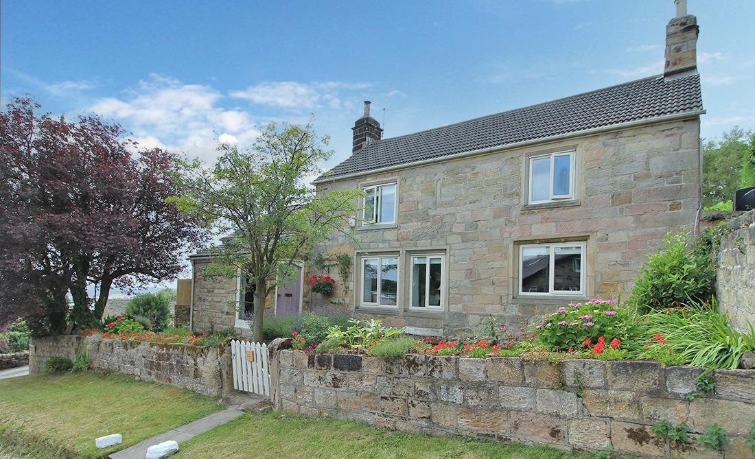 This £1m beamed cottage trying over the Wharfe Valley is an