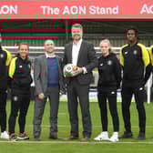 Aon has renewed its sponsorship of Harrogate Town AFC for the 2022/23 season