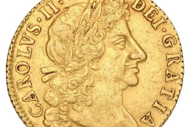 Charles II, Guinea 1683 – sold for £2,800