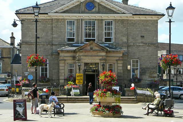 The cafe is held at Wetherby Town Hall