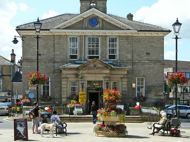 The cafe is held at Wetherby Town Hall