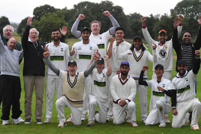 Arthington CC won the 2023 Theakston Nidderdale League title. Picture: Gerard Binks