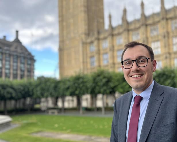 Harrogate’s Lib Dem MP Tom Gordon is backing his local party’s call for North Yorkshire Council to ensure the money earnt from Harrogate Spring Water’s use of the name “Harrogate” goes to the new Harrogate Town Council. (Picture contributed)