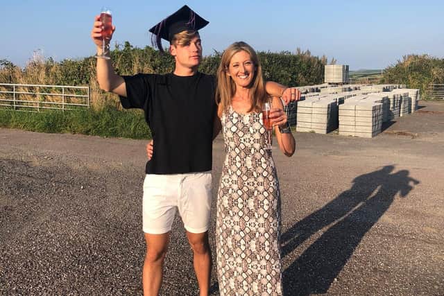 University of Portsmouth graduate Aaron Evans was one of three winners in BBC competition show Traitors hosted by Claudia Winkleman.Source: Abigail Hill
