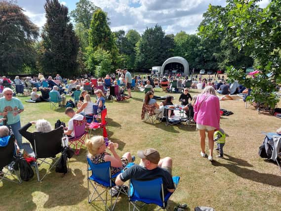 The final weekend of Feva festival festival featured Picnic in the Park in the grounds of Knaresborough House.