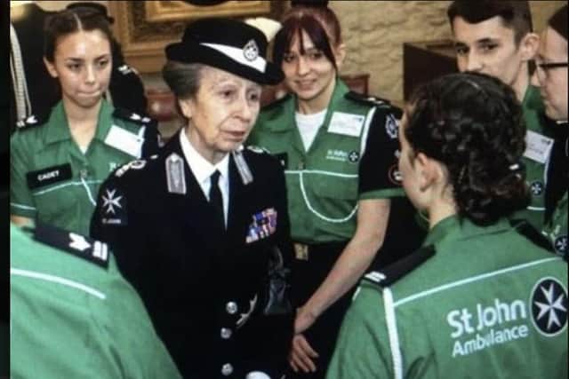 Pictured: The Princess Royal, Anne honours volunteers outstanding contributions to the community.