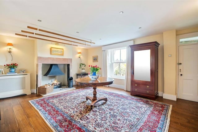 More versatile space in this sizeable room with fireplace.