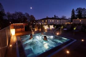 Rooftop splendour - Part of the incredible spa facilities at Rudding Park hotel in Harrogate.
