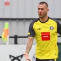 Joe Mattock in pre-season action for Harrogate Town. Pictures: Matt Kirkham