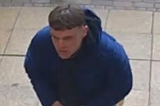 The police would like to speak to this man following a fraud involving the exchange of cash at Sainsbury's in Harrogate
