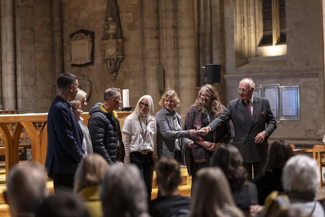 An all star event commemorated people and organisations who selflessly enhance the city's community.