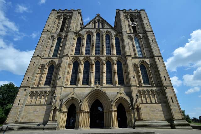 Ripon Cathedral are celebrating receiving, for the second year running, a Tripadvisor Travelers’ Choice Award.
Picture : Jonathan Gawthorpe