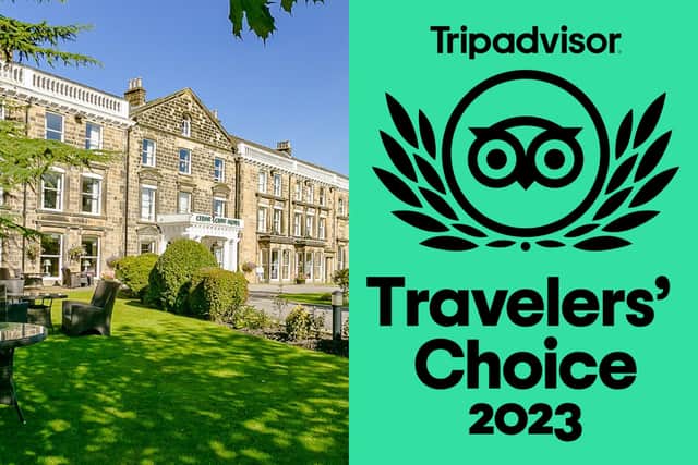 The Cedar Court Hotel in Harrogate has been awarded a coveted Tripadvisor Travellers Choice Award