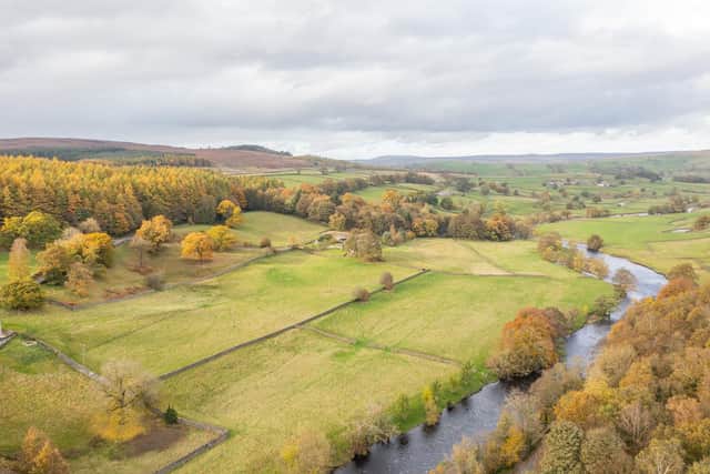 The property is set on the Bolton Abbey Estate