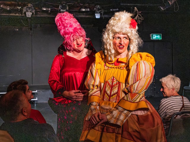 Community show - Overblown! The team brought sketches, songs, magic and mayhem.