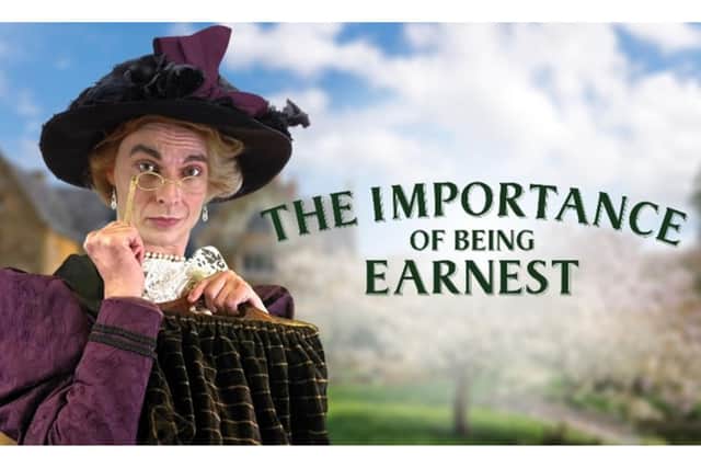 Chapter House Theatre Company will perform 'The Importance of Being Earnest' at Ripon Spa Gardens on Saturday, August 19.