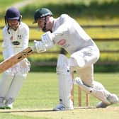Jake Starkey made a half-century for Upper Wharfedale CC as they recorded a fourth consecutive win. Picture: Gerard Binks