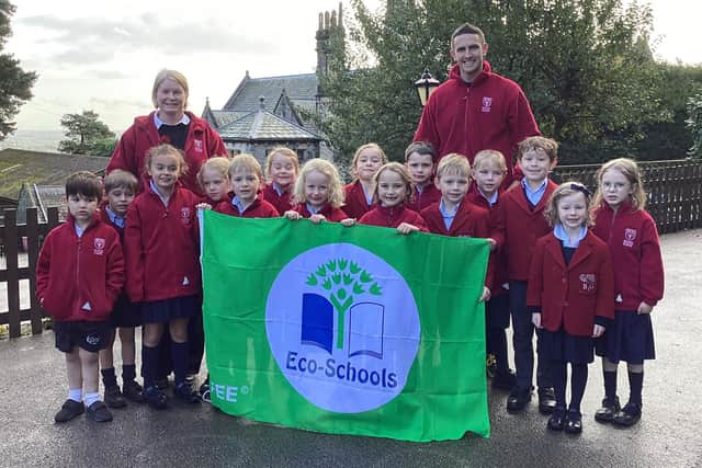 Belmont Grosvenor School have been awarded a prestigious accolade for their commitment to the environment