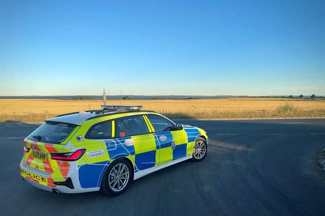A 30-year-old man has been arrested following a police chase on the A1(M) in the Harrogate district