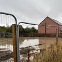 Residents have expressed fears over the risk of flooding at Kingsley Drive in Harrogate, sending this photograph of the area after heavy rain recently. (Picture contributed)