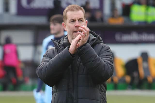 Harrogate Town manager Simon Weaver. Picture: Alun Roberts/ProSportsImages