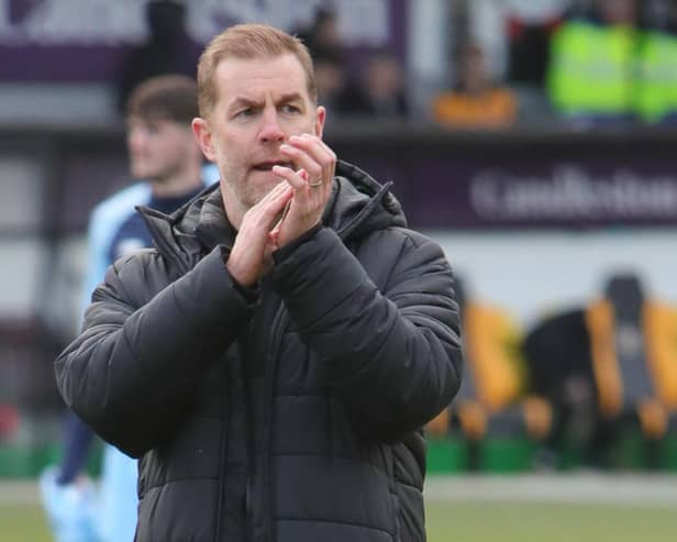 Harrogate Town manager Simon Weaver. Picture: Alun Roberts/ProSportsImages