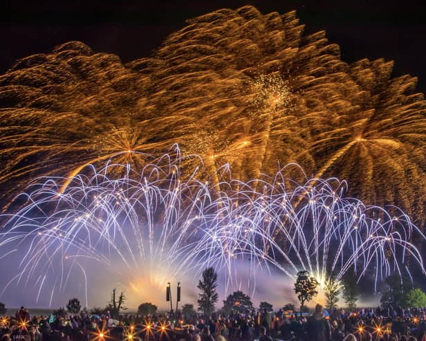 Newby Hall will host a national fireworks competition this weekend in its grounds