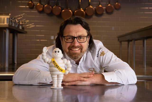 Pictured: Michelin-star chef Shaun Rankin