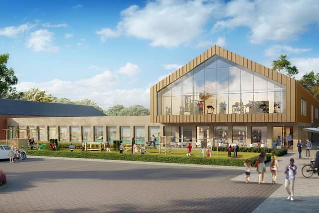 Building work has delayed the opening of the new £17.6 million Leisure and Wellness Centre in Knaresborough. (Picture contributed)