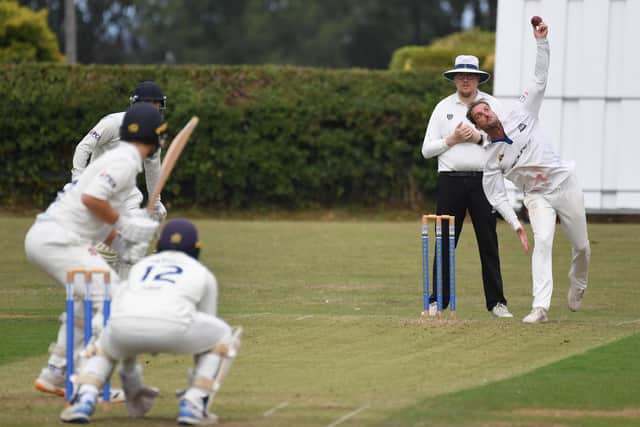 Knaresborough CC's 1st XI were one of a number of the region's sides to see their game at the weekend fall foul of the weather. Picture: Gerard Binks