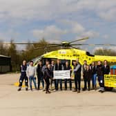 Organisers of the Knaresborough Tractor Run have presented a cheque for £26,000 to the Yorkshire Air Ambulance