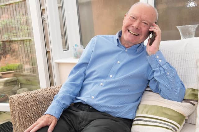 Gordon Marriott, 83, connected with HADCA when his wife went into full-time care