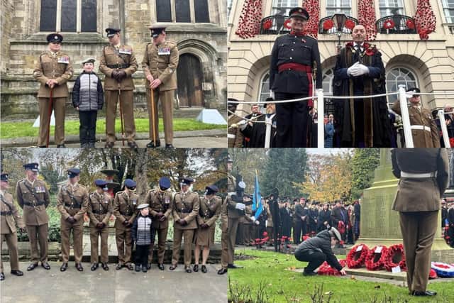 Take a look at six year old Shane Weidemann, who got to fulfil a dream for a day meeting the soldiers and paying his respects.