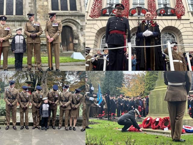Take a look at six year old Shane Weidemann, who got to fulfil a dream for a day meeting the soldiers and paying his respects.