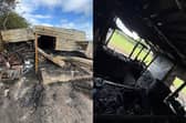 The Deer Park pavilion, located within the historic Studley Royal grounds in Ripon, was completely lost in a fire on Sunday (August 30), leaving members of the cricket club and the wider community heartbroken
