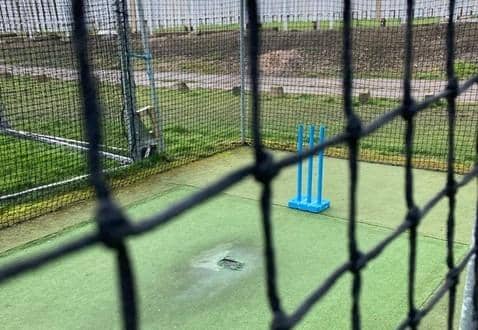 The practice nets at Harrogate CC's St George's Road base are in need of upgrading. Picture: Submitted