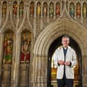 The Dean of Ripon, the Very Rev John Dobson. Year 6 leavers are at a crossroads, and will encounter many more, making the right decision at each crossroad would be important. Picture Tony Johnson.
