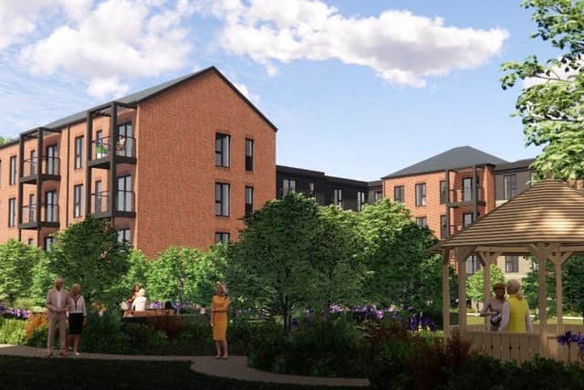 Artist's impression of the new retirement community