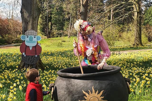Easter fun for the family - Visitors to Newby Hall’s fairytale woodland family trail will encounter fairies and magical animals as they solve clues to find the ingredients to pop into the witch’s cauldron.