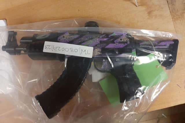 The gel blaster toy