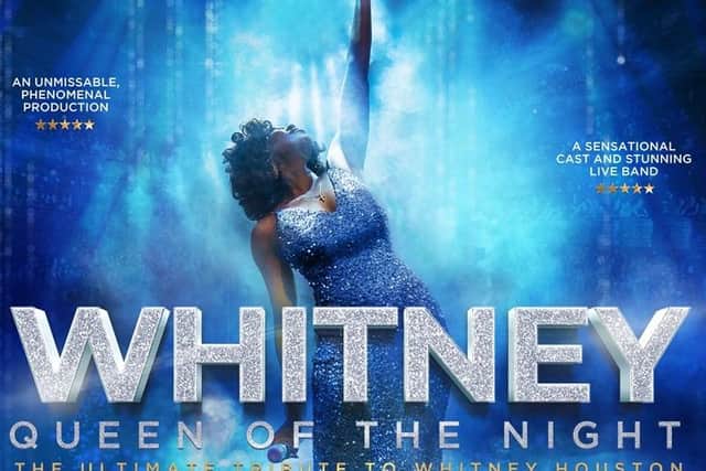 December 5 - Whitney Queen of the Night at Royal Hall, Harrogate.