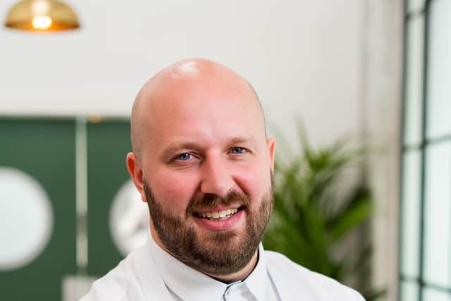 Rising to the challenge on BBC TV - Adam Degg,  who joined Rudding Park in 2022 as Head Chef at its 3 AA Rosette Horto Restaurant, said he enjoyed appearing on Great British Menu. (Picture contributed)