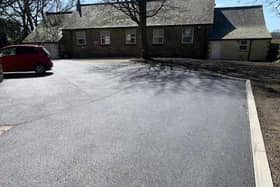 An example of Knaresborough Rotary’s cash boost for good causes in the town includes £10,000 towards the cost of resurfacing the area around Holy Trinity Church. (Picture contributed)