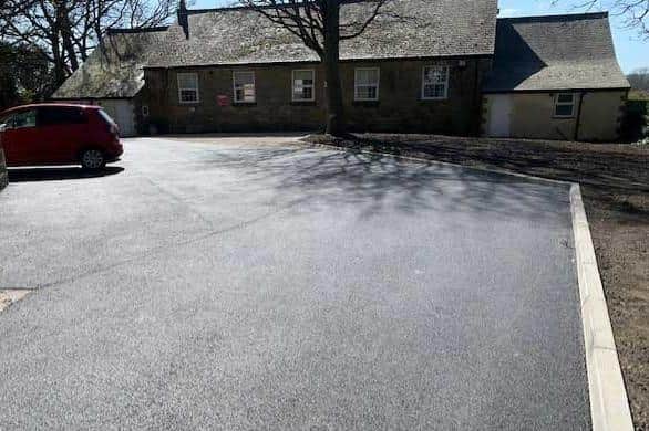 An example of Knaresborough Rotary’s cash boost for good causes in the town includes £10,000 towards the cost of resurfacing the area around Holy Trinity Church. (Picture contributed)