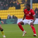 Harrogate Town lost 1-0 last time they took on League Two title hopefuls Crewe Alexandra. Pictures: Matt Kirkham